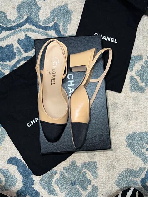 chanel heela|authentic chanel heels.